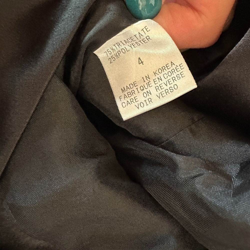 Tahari Black Sleeveless Dress - Picture 7 of 8